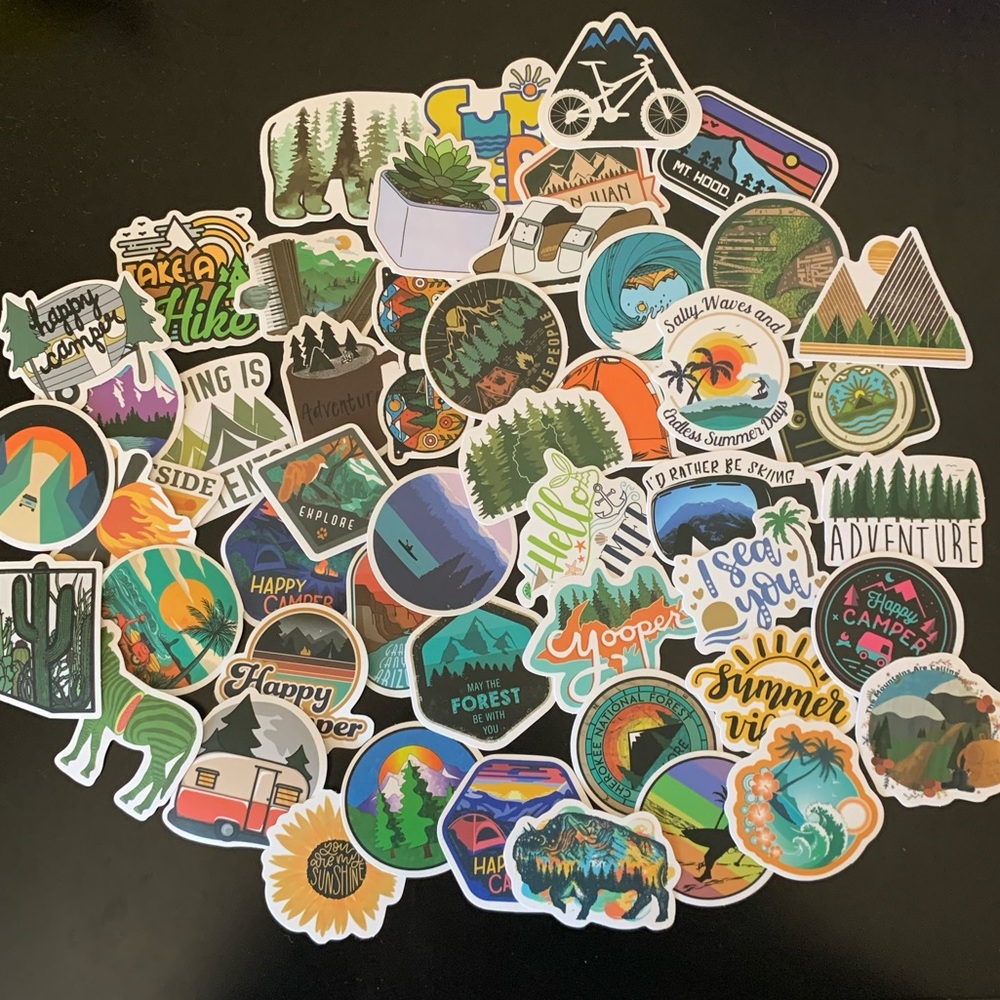 BOGO 50% OFF! 5 Outdoors stickers